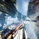 An image from the game Fast RMX which we are pretending is what “Space Race” will be like. Image: Verge